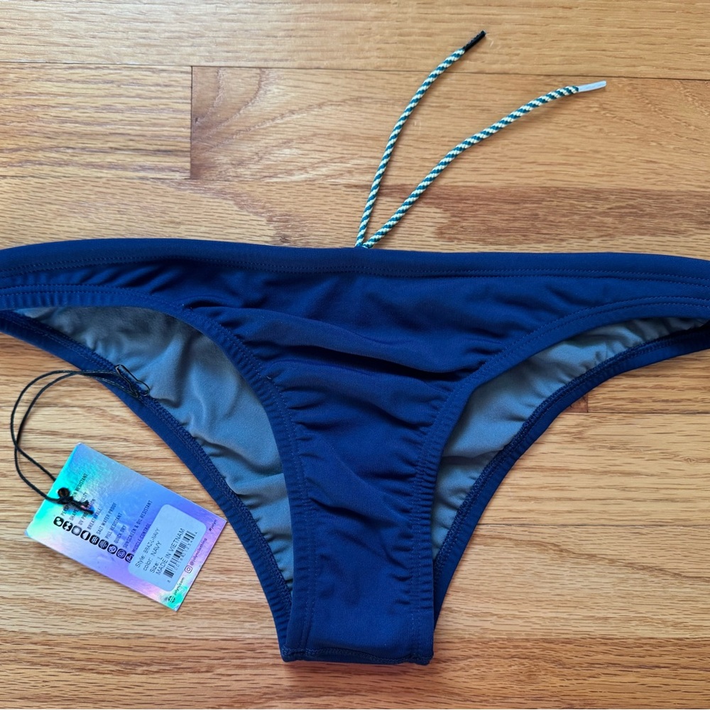 Jolyn Clothing Deep Blue Bikini Bottom